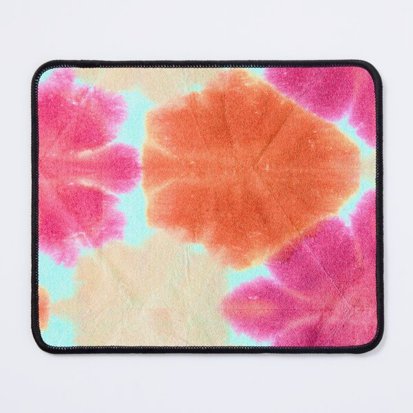 Item preview,  Floral Pink Orange Colorful Tie Dye Floral Shibori Pattern  designed and sold by Tamas Das.