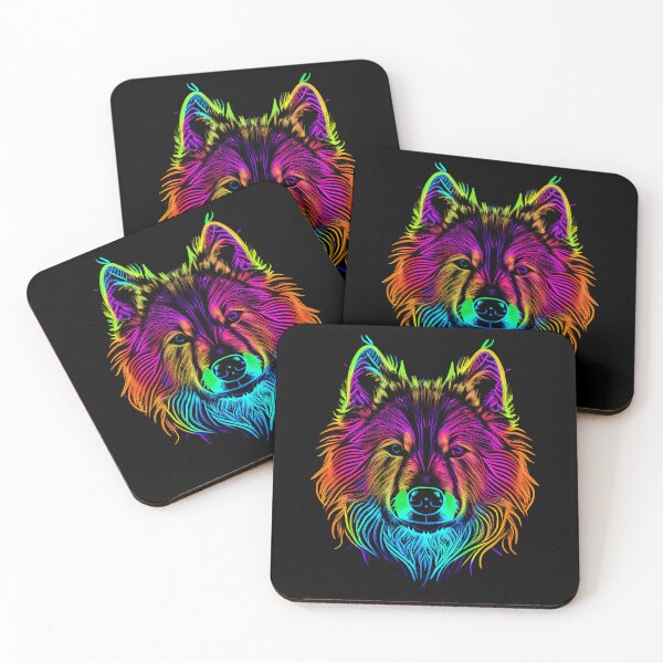 Item preview, Finnish Spitz Dog Colorful Paint Splash designed and sold by rafaeltto.