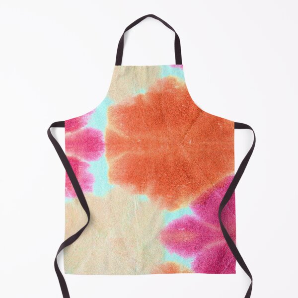 Item preview, Floral Pink Orange Colorful Tie Dye Floral Shibori Pattern designed and sold by Tamas Das.