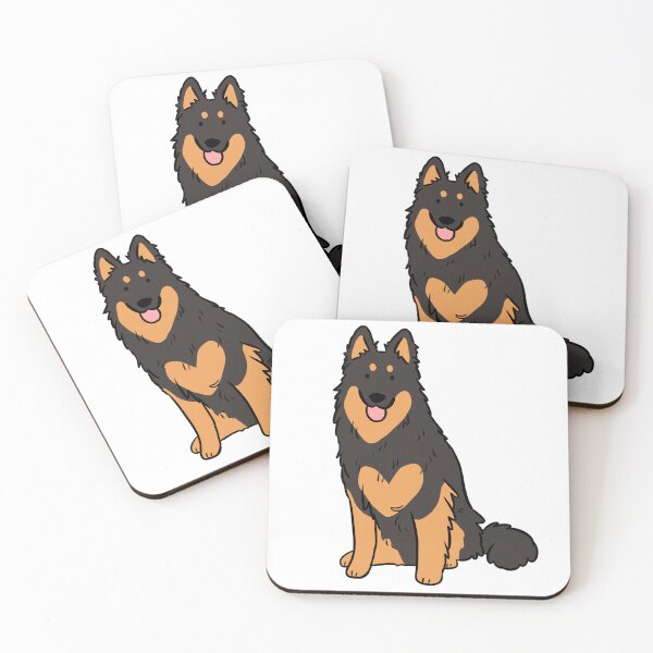 Item preview, Bohemian shepherd dog cute illustration  designed and sold by Yarafantasyart.
