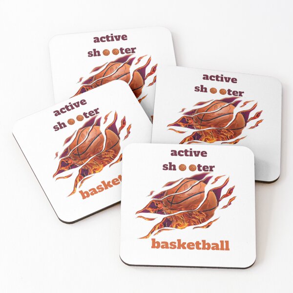 Item preview, active shooter basketball designed and sold by tatouma-shopp.