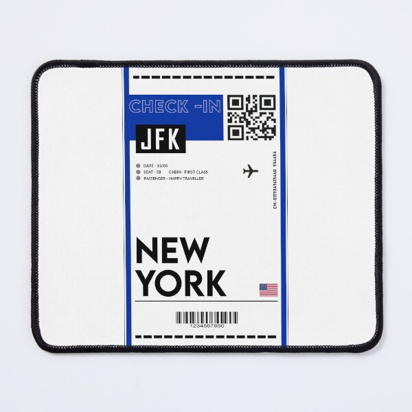 Item preview, NEW YORK | FLIGHT TICKET designed and sold by N-square.