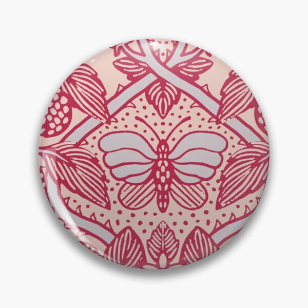 Item preview, Berries and Butterflies in Viva Magenta iPhone Wallet designed and sold by otakekaiten66.