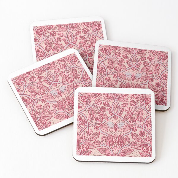 Item preview, Berries and Butterflies in Viva Magenta iPhone Wallet designed and sold by otakekaiten66.