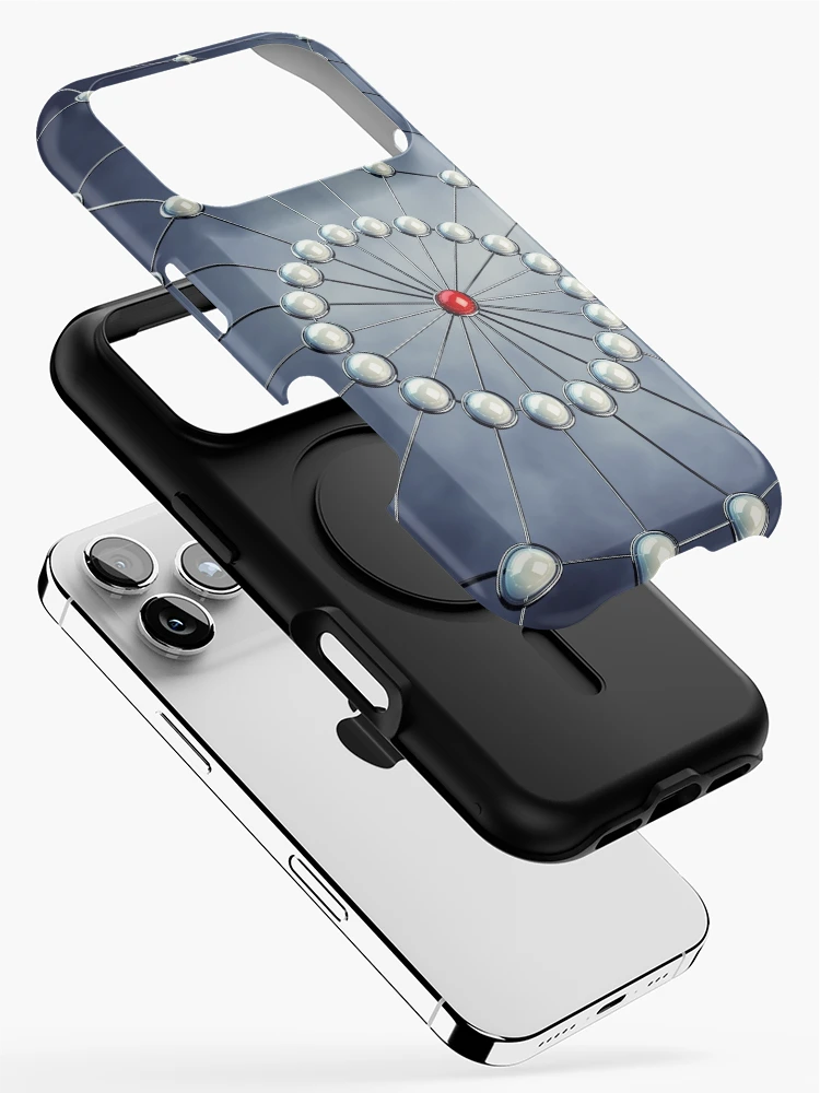 Thumbnail 2 of 4, iPhone Case, Network node designed and sold by nobeastsofierce.