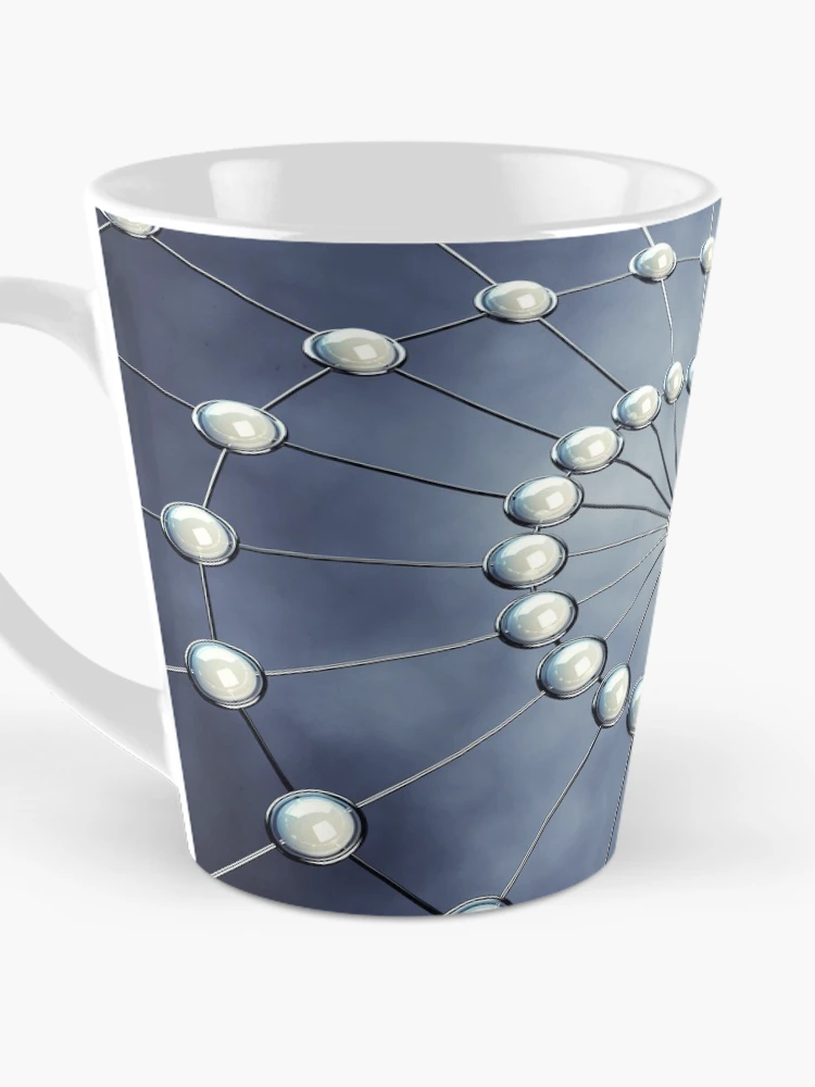 Thumbnail 3 of 4, Coffee Mug, Network node designed and sold by nobeastsofierce.