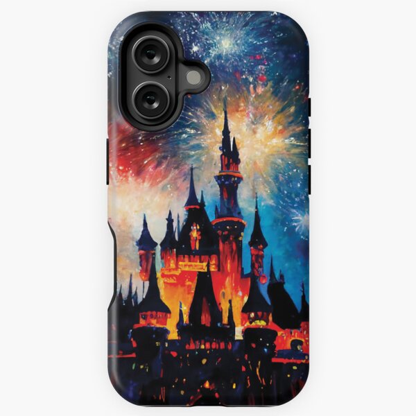Item preview, Enchanted Castle Night Sky Art designed and sold by PixelProphets.