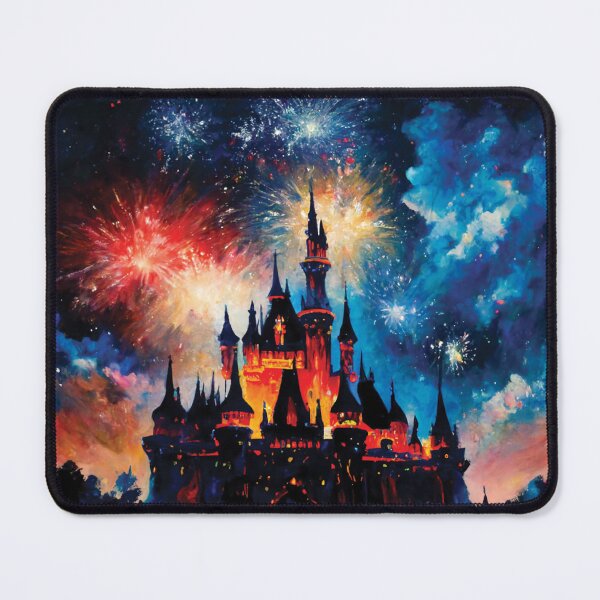 Item preview, Enchanted Castle Night Sky Art designed and sold by PixelProphets.
