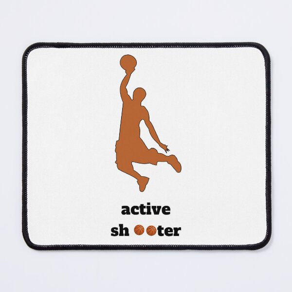 Item preview, active shooter basketball designed and sold by tatouma-shopp.