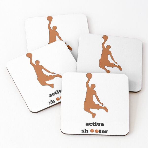 Item preview, active shooter basketball designed and sold by tatouma-shopp.