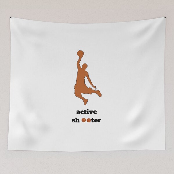 Item preview, active shooter basketball designed and sold by tatouma-shopp.