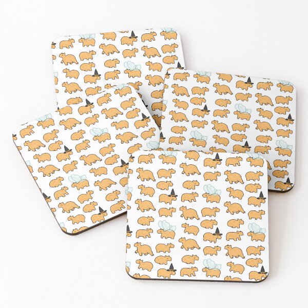 Item preview, capybaras designed and sold by TeaBag114.