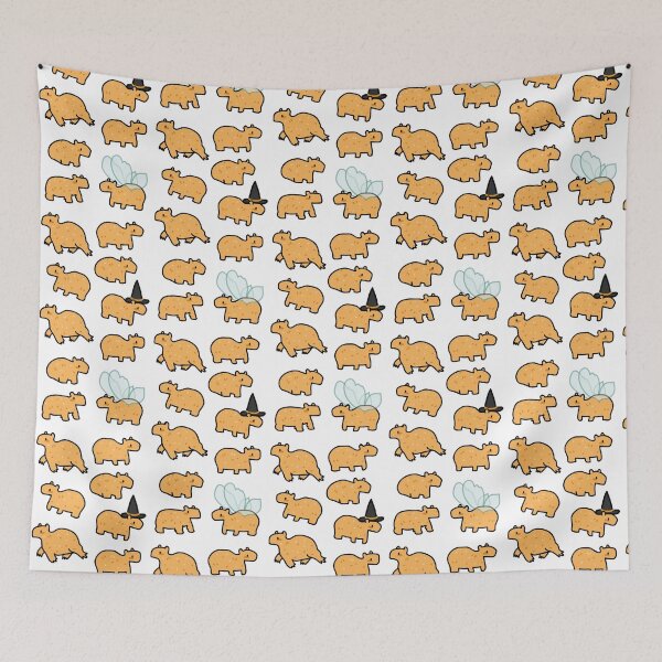 Item preview, capybaras designed and sold by TeaBag114.