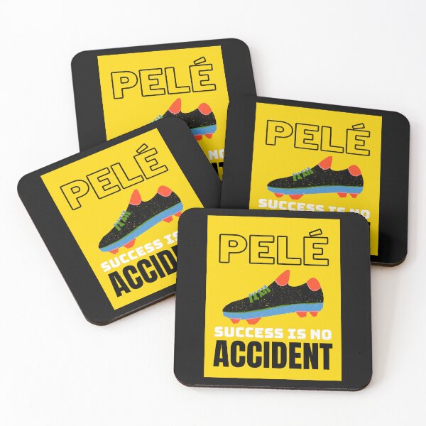 Item preview, Pele Quote Success Is No Accident Graphic designed and sold by MotionWaves.