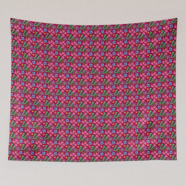 Item preview, Mural tradition floral design pattern(1st copy) designed and sold by Charmy Design.