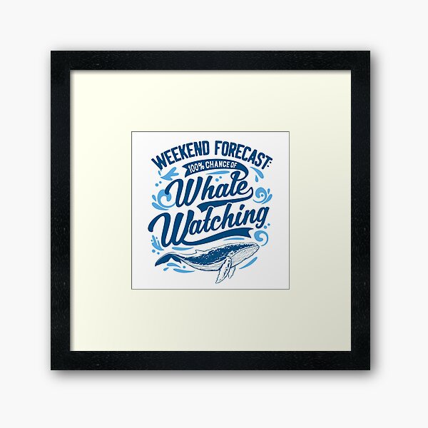 Item preview, Funny Whale Watching Sea Mammal designed and sold by MarkusShirts.