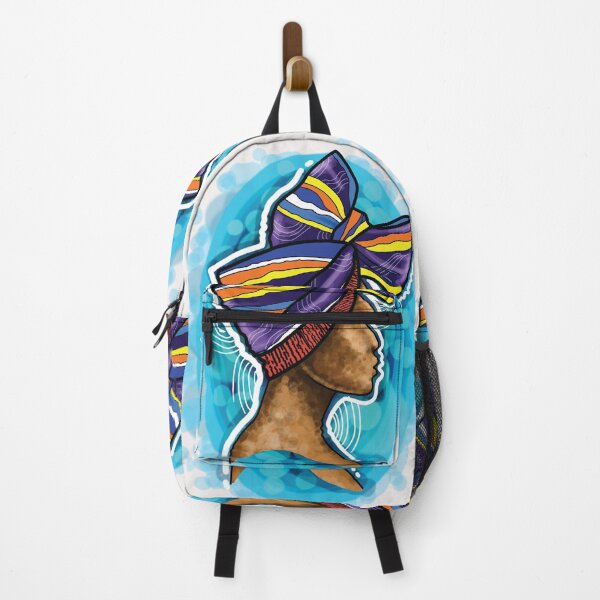 Item preview, African Woman Wearing Flamboyant Head Gear designed and sold by Kainene.