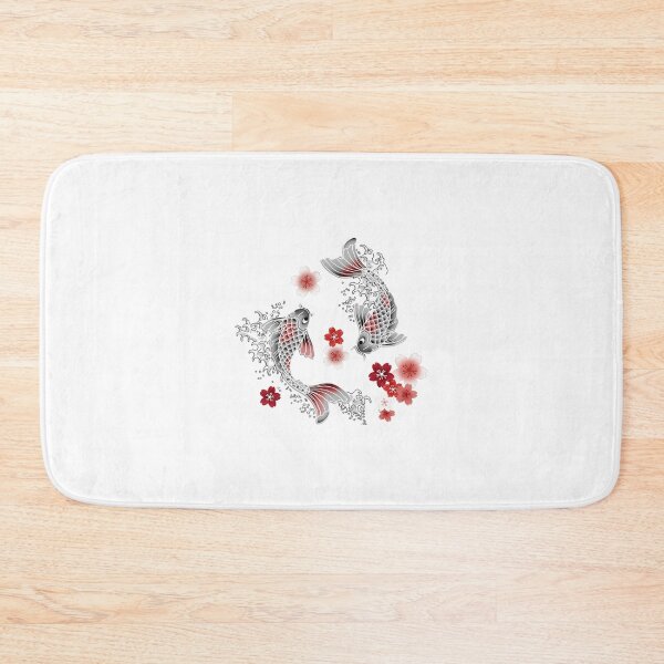 Item preview, Koi sakura blossom in black  designed and sold by otakekaiten66.