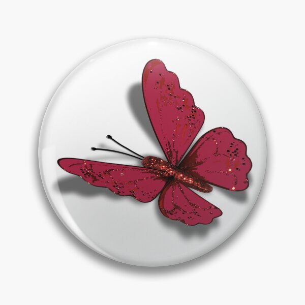 Item preview, Pantone Color of 2023 Viva Magenta buterrfly, viva magenta pantone   designed and sold by otakekaiten66.