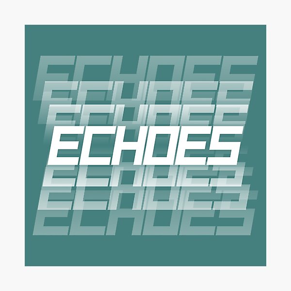 Item preview, Pink Floyd Echoes (texto blanco) designed and sold by RossP914.