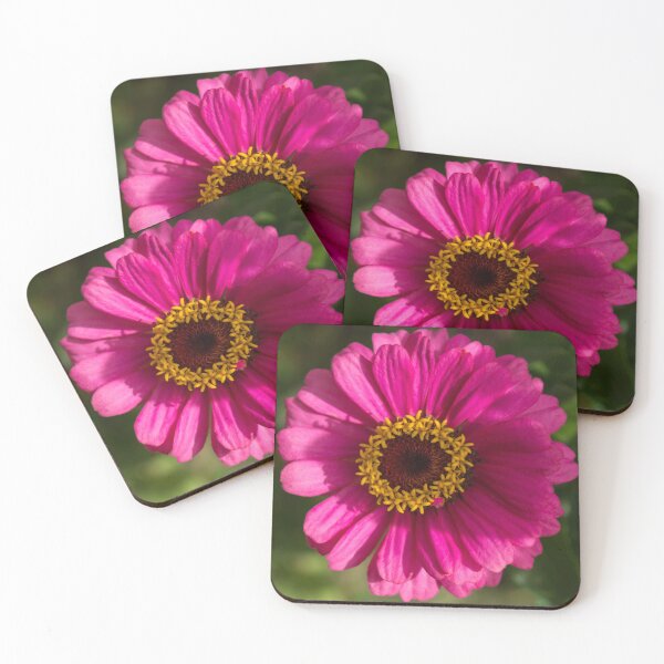 Item preview, Viva Magenta - One Splendiferous Double Flowered Zinnia designed and sold by Georgia Mizuleva.