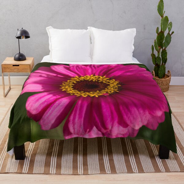 Item preview, Viva Magenta - One Splendiferous Double Flowered Zinnia designed and sold by Georgia Mizuleva.