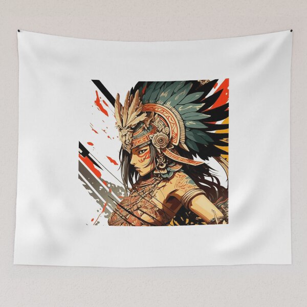 Item preview, Aztec Shieldmaiden designed and sold by GentlemanKraken.