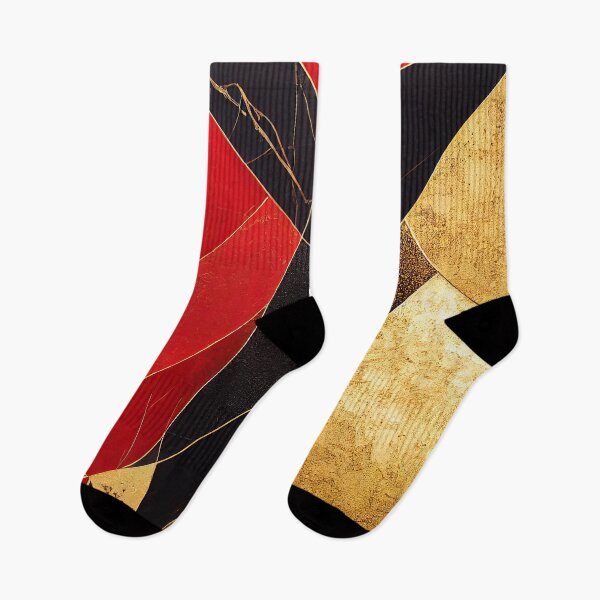 Item preview, Black red gold marble texture designed and sold by AppleElf.