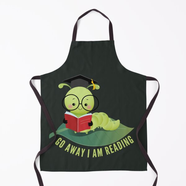 Item preview, Go away am reading - book lovers designed and sold by Hoetoons.