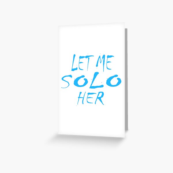Let Me Solo Her - ELDEN RING LEGEND  Greeting Card for Sale by  MetalThrillse