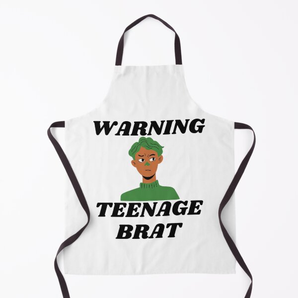 Item preview, Warning Teenage Brat designed and sold by CannyGoods.