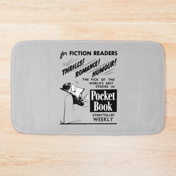 Item preview, POCKET BOOK WEEKLY designed and sold by ThrowbackAds.