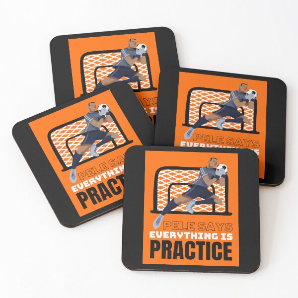 Item preview, Copy of Pele Says Everything is Pratice Graphic designed and sold by MotionWaves.