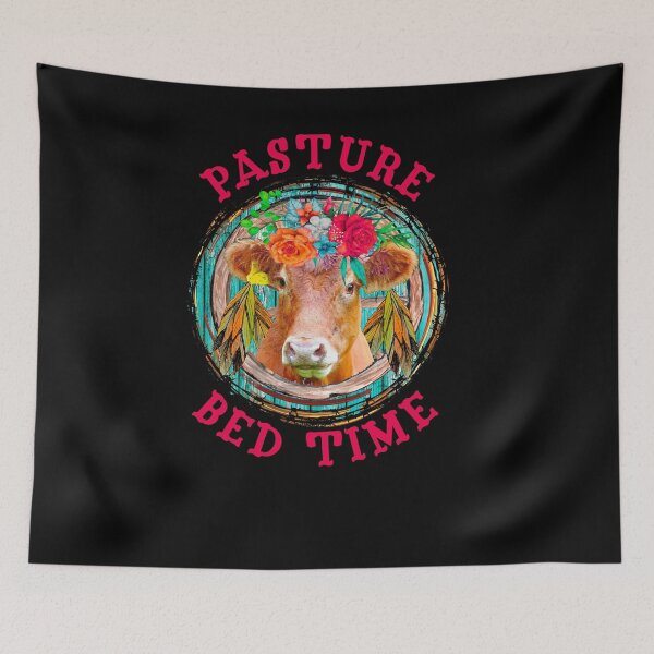Item preview, Pasture Bedtime Funny Cute Cow Pyjama Pajama Top designed and sold by Hema Thilakaratne.