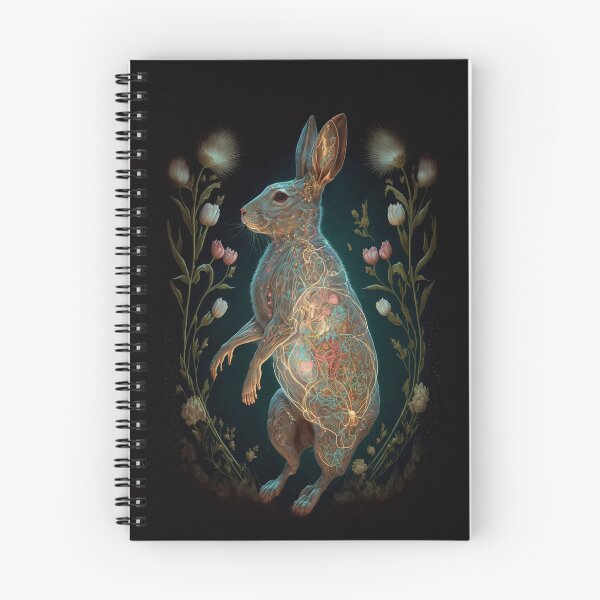 Item preview, floral rabbit designed and sold by DrSoed.