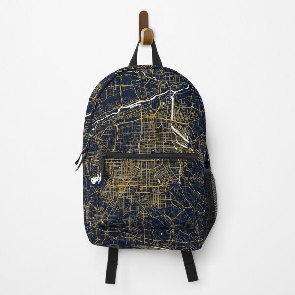 Item preview, Xian City Map of Shaanxi, China - Gold Art Deco designed and sold by deMAP.