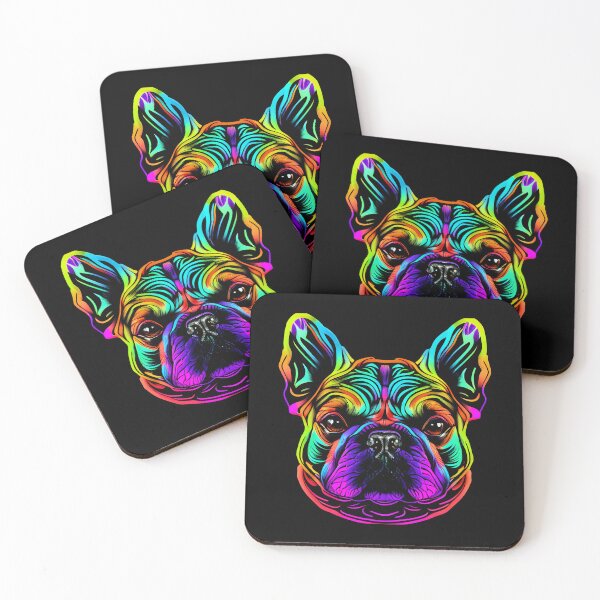 Artikelvorschau, French Bulldog Colorful Paint Splash entworfen und verkauft von rafaeltto.