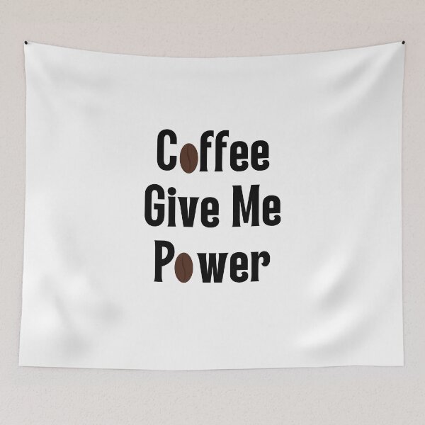 Item preview, coffee give me power, Qahwa 2 designed and sold by FLOWER--ART.