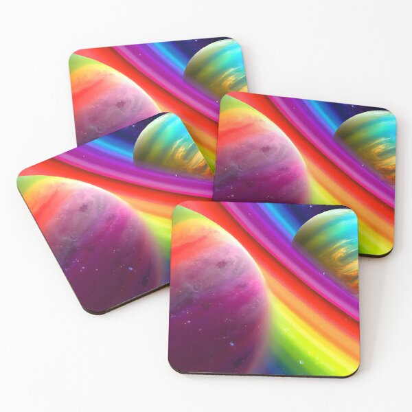Item preview, Rainbow Cosmic Planet designed and sold by Teebuya.
