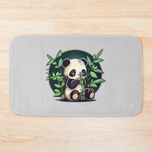 Item preview, Cute Baby Panda Bear Eating Bamboo designed and sold by The-Fox-Hole.