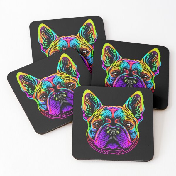 Artikelvorschau, French Bulldog Colorful Paint Splash entworfen und verkauft von rafaeltto.