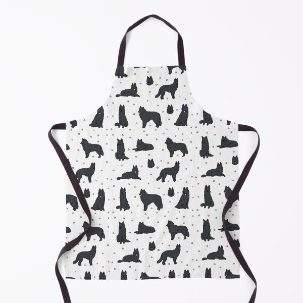 Item preview, Belgian Shepherd dog - cute Groenendael dog illustration designed and sold by Yarafantasyart.