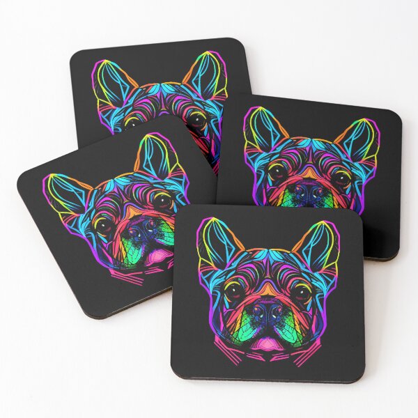 Artikelvorschau, French Bulldog Colorful Paint Splash entworfen und verkauft von rafaeltto.