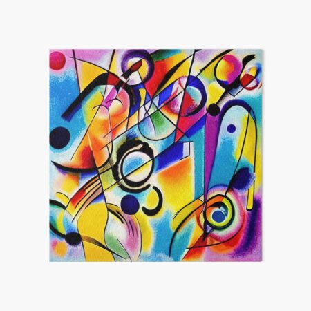 Collection abstract- style 04 - Abstract 012 Art Board Print