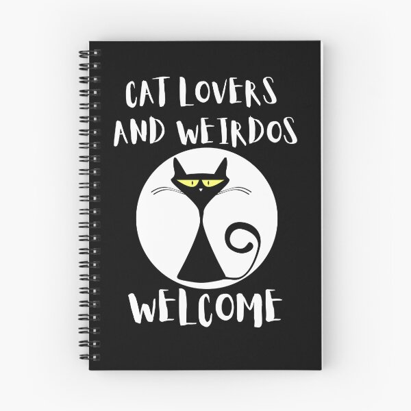 Item preview, Cat Lovers And Weirdos Welcome | Funny Signpost designed and sold by McThingummy.
