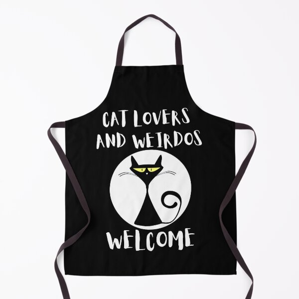 Item preview, Cat Lovers And Weirdos Welcome | Funny Signpost designed and sold by McThingummy.