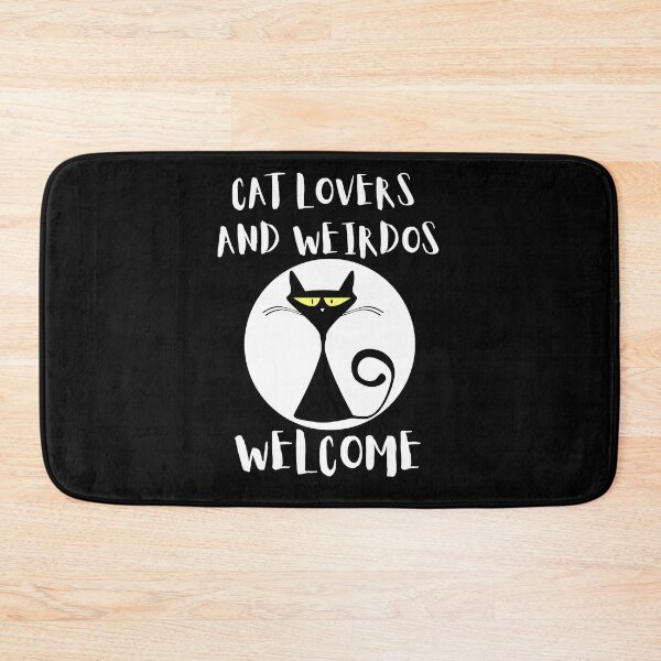 Item preview, Cat Lovers And Weirdos Welcome | Funny Signpost designed and sold by McThingummy.