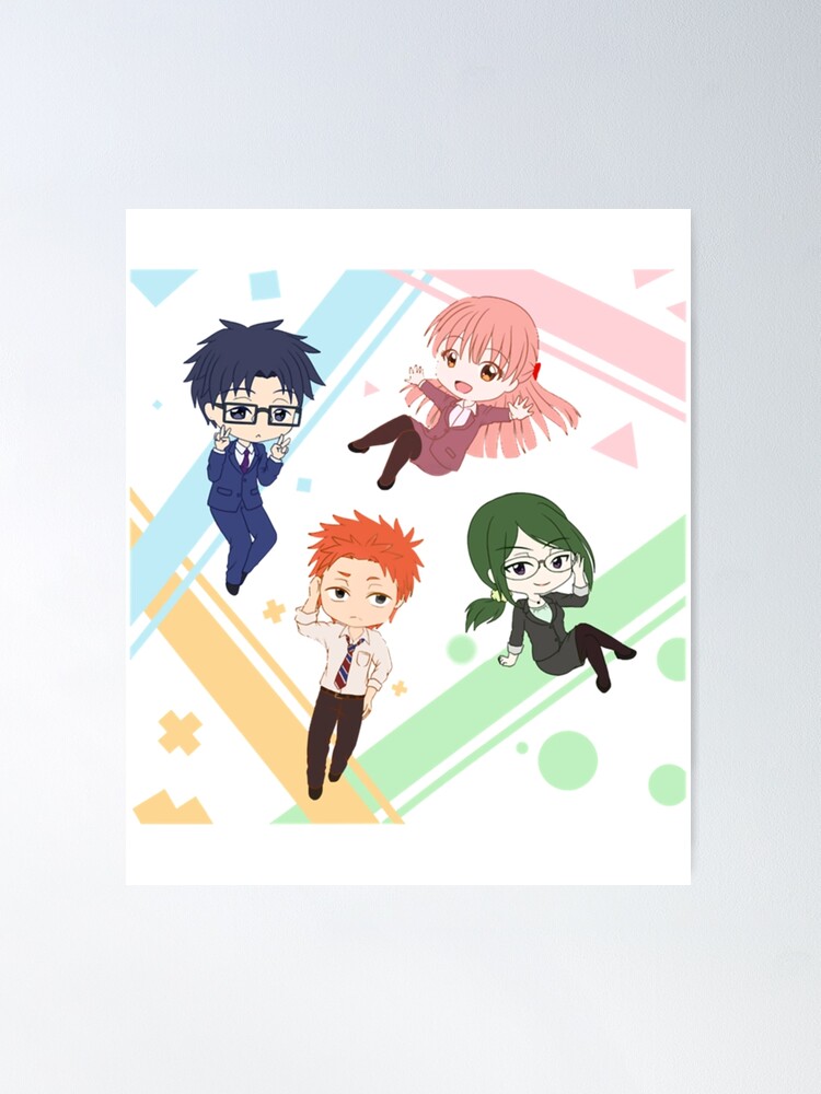 ANIME WOTAKOI  Poster for Sale by XStyleAesthetie