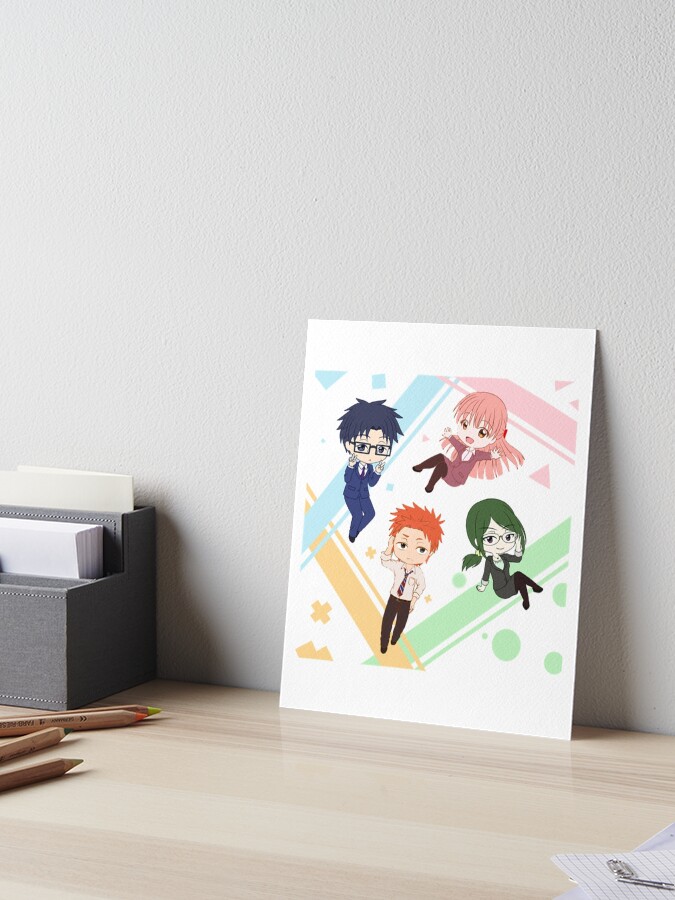 ANIME WOTAKOI  Poster for Sale by XStyleAesthetie