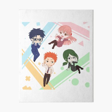 Hirotaka Nifuji (Wotaku ni Koi wa Muzukashii)  Art Board Print